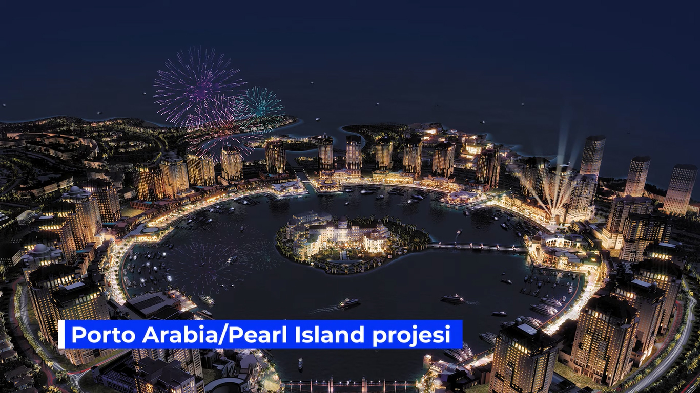 Porto Arabia Pearl İsland Projesi